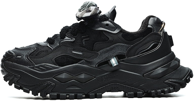 (W) FILA FUSION Bianco Sneakers 'Hitam' T12W241121FBM Buy (W) FILA FUSION Bianco Sneakers 'Hitam' T12W241121FBM