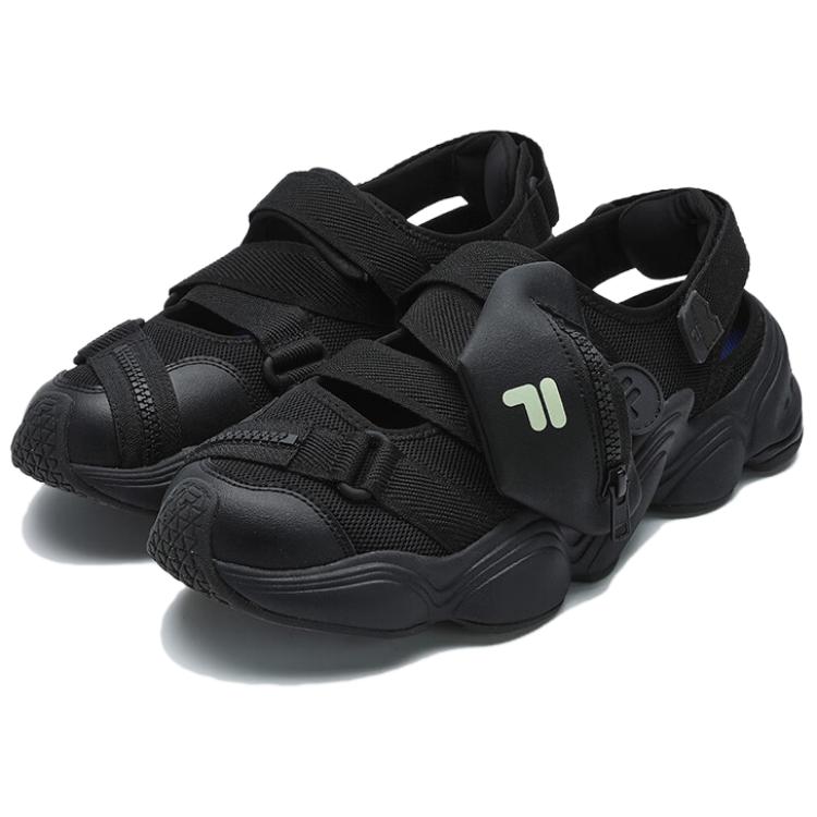 (W) FILA FUSION 'Black Beach Sandals' 圖 2