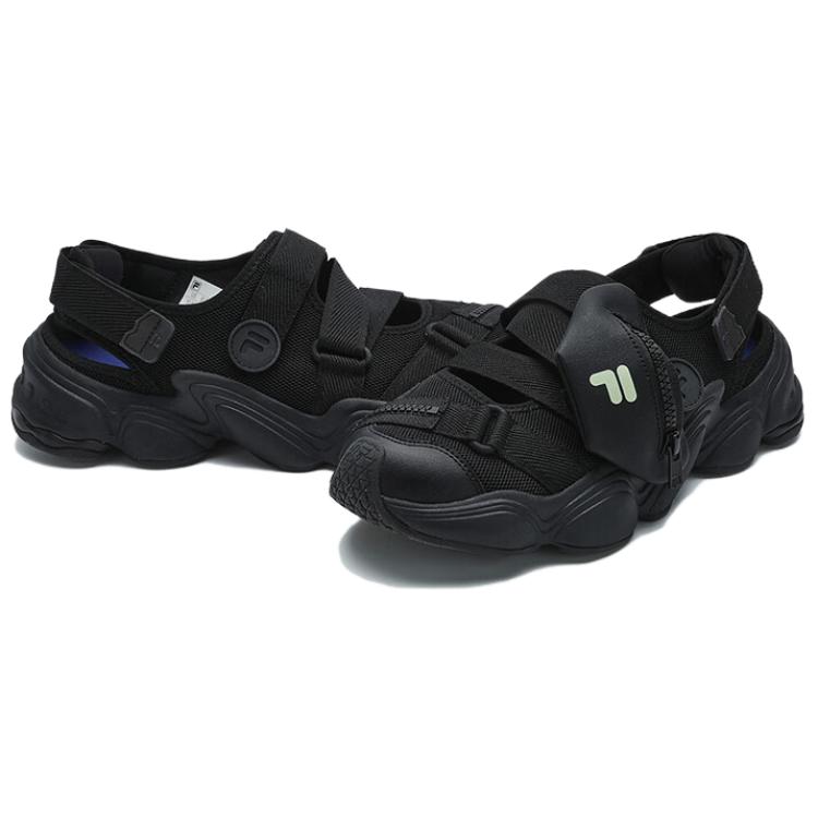 (W) FILA FUSION 'Black Beach Sandals' 圖 4