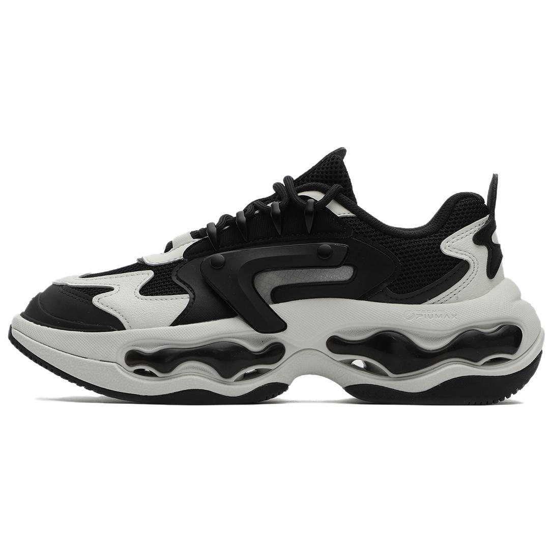 (Women) FILA FUSION NEBULA Sneakers 'Black White' T12W331105FBV