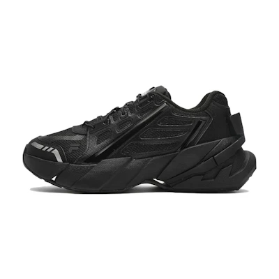 (W) FILA FUSION 'Black CMFT Low-Top Dad Shoe'