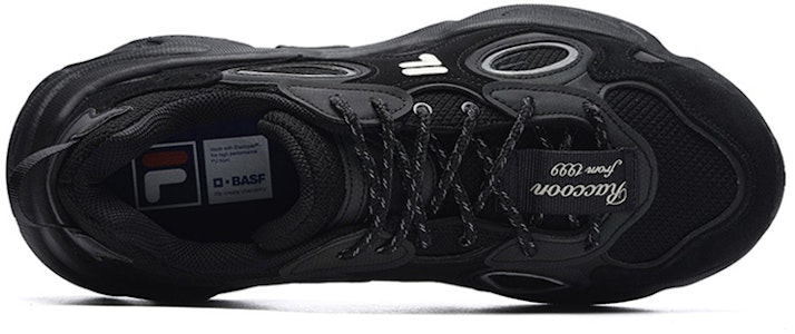 (W) FILA FUSION 浣熊运动鞋 '黑白灰' T12W217314FBK Lookbook (W) FILA FUSION 浣熊运动鞋 '黑白灰' T12W217314FBK