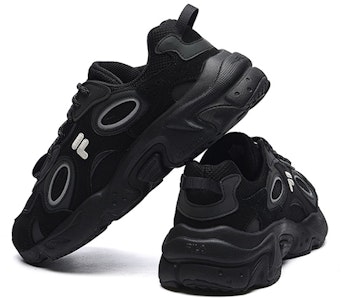 (W) FILA FUSION 浣熊运动鞋 '黑白灰' T12W217314FBK Shop (W) FILA FUSION 浣熊运动鞋 '黑白灰' T12W217314FBK