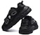 (Women) FILA FUSION Raccoon Sneakers 'Black White Grey' T12W217314FBK