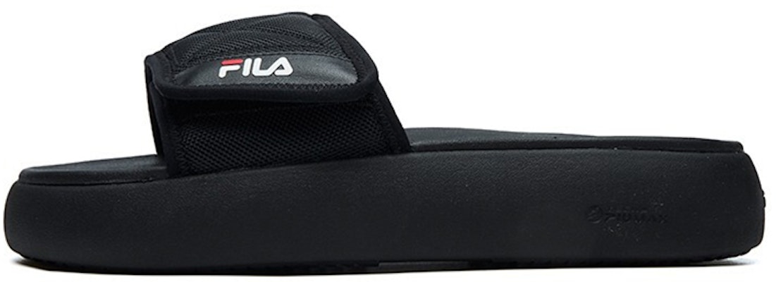 (Women) FILA FUSION Lifestyle Slippers 'Black' T12W125501FBK Buy (Women) FILA FUSION Lifestyle Slippers 'Black' T12W125501FBK