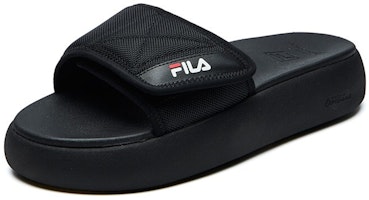 斐樂 Fusion 潮牌潮流運動拖鞋 女款 黑色 Order 斐樂 Fusion 潮牌潮流運動拖鞋 女款 黑色