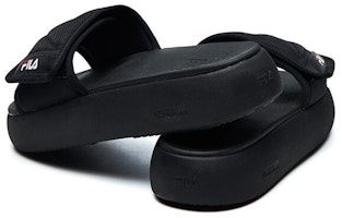 斐樂 Fusion 潮牌潮流運動拖鞋 女款 黑色 Purchase 斐樂 Fusion 潮牌潮流運動拖鞋 女款 黑色