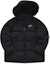 Order (Women) FILA Fusion Black Hooded Parka Winter Jacket with Letter Print Design. T11W242909F-BK