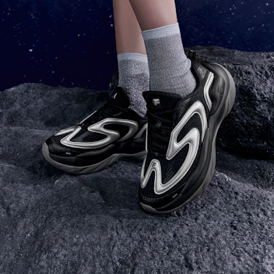 FILA FUSION 斐樂潮牌 潮流 低幫 生活休閒鞋 女款 黑 Details for FILA FUSION 斐樂潮牌 潮流 低幫 生活休閒鞋 女款 黑