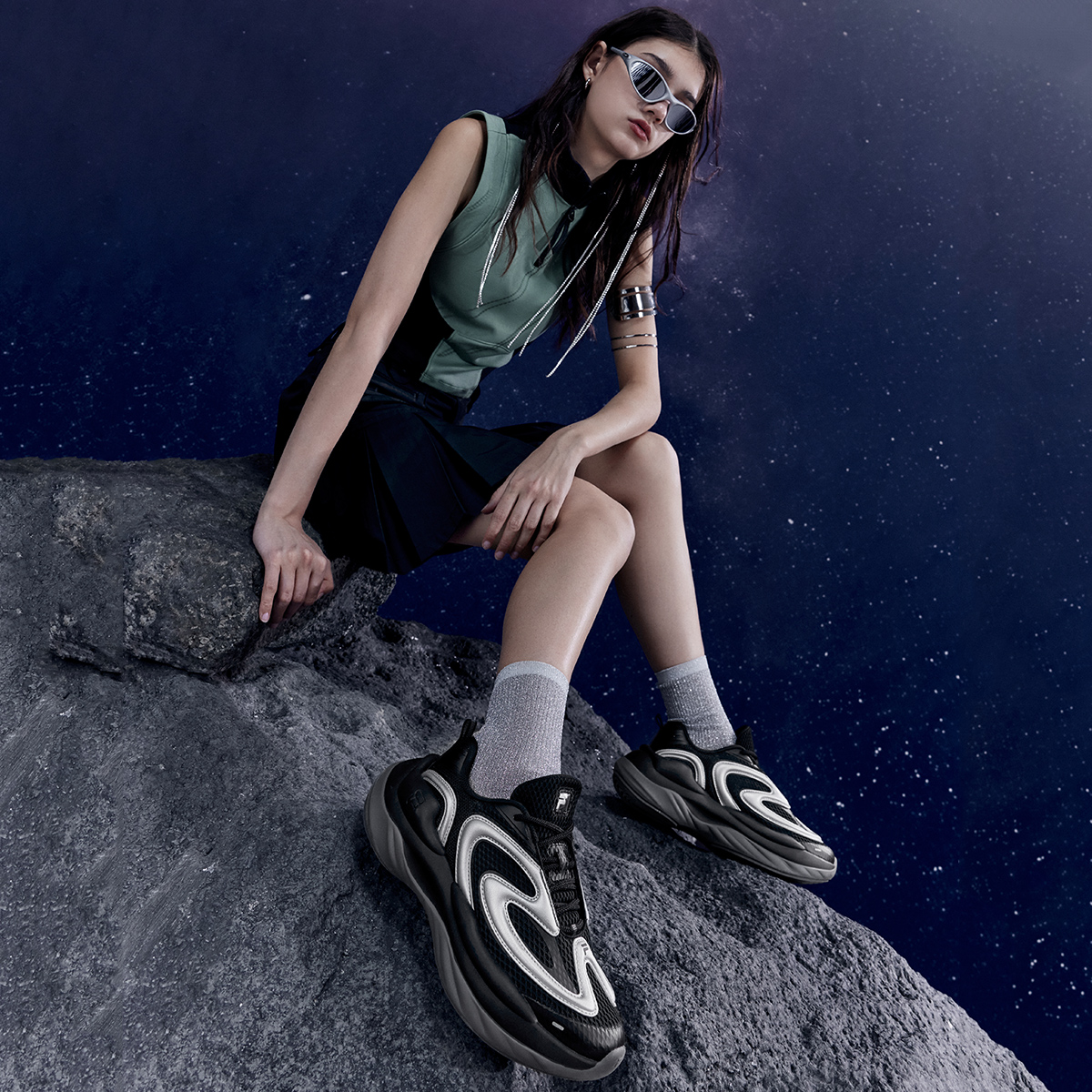 (W) FILA FUSION 'Black Lifestyle Low-Top' 圖 8