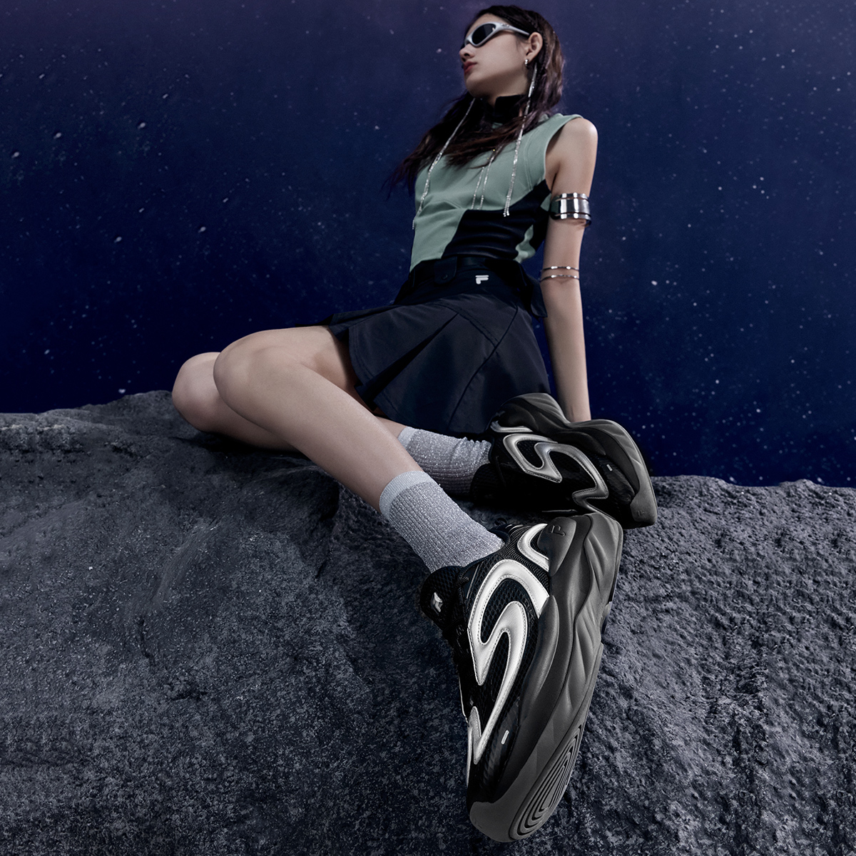 (W) FILA FUSION 'Black Lifestyle Low-Top' 圖 9