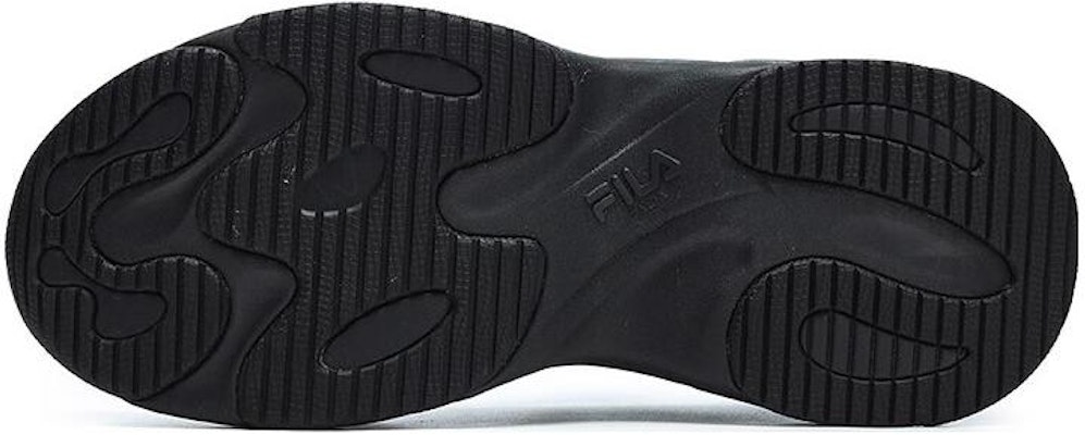 FILA FUSION 斐乐潮牌 減震耐磨防滑 低幫 老爹鞋 女款 黑色 Shop FILA FUSION 斐乐潮牌 減震耐磨防滑 低幫 老爹鞋 女款 黑色