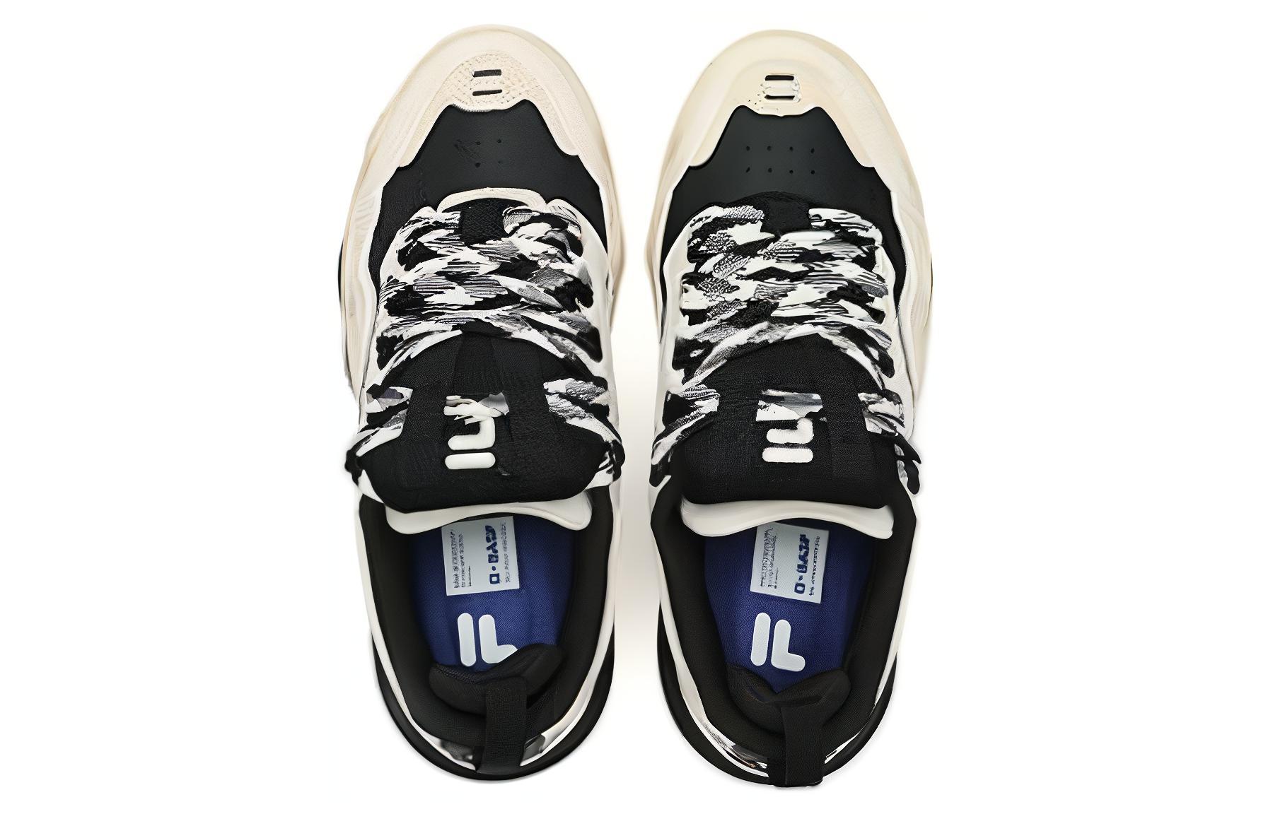 Order (W) FILA融合款 '黑白配色' T12W342305FBG