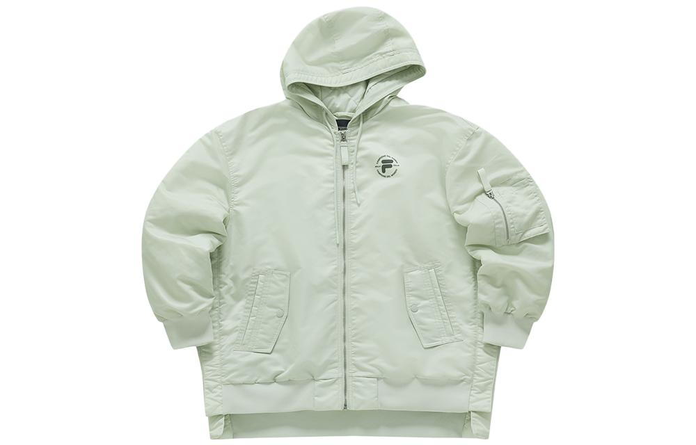 (Women) FILA Fusion  Casual Loose Fit Hooded Jacket in Tea Mocha Green. T11W345912F-LG 圖 2