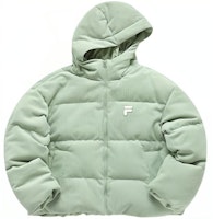 (Women) FILA Fusion Casual Zip-Up Down Jacket in Herbal Green. T11W416902F-LG (Women) FILA Fusion Casual Zip-Up Down Jacket in Herbal Green. T11W416902F-LG