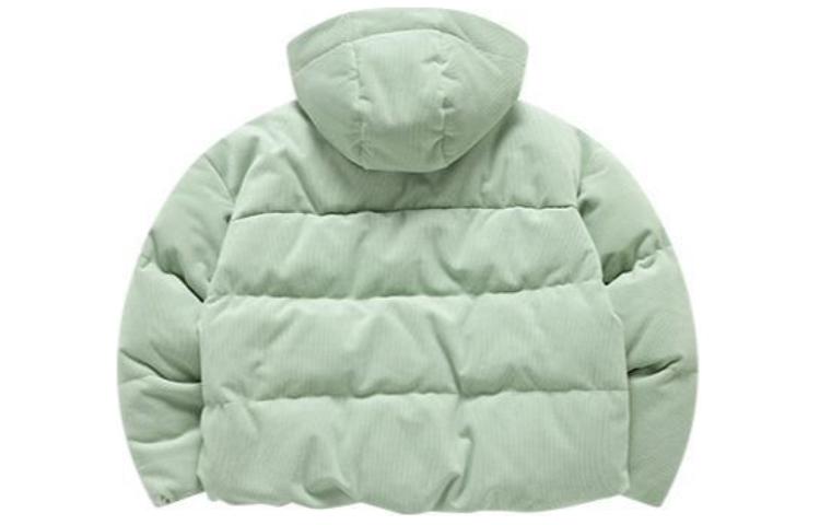 Lookbook (W) FILA Fusion Jaket Casual Zip-Up Down Warna Hijau Herbal. T11W416902F-LG