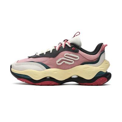 (W) FILA FUSION CHEESE Sneakers 'Pink White Red'