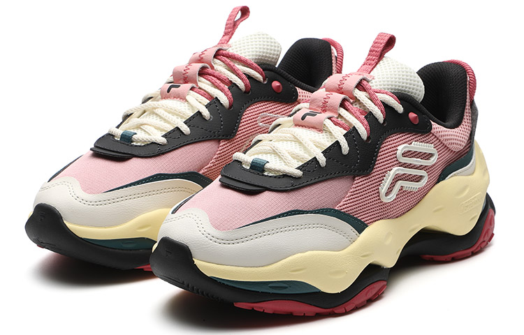 Order (W) FILA FUSION CHEESE Sneakers 'Merah Putih Pink' T12W331101FBW