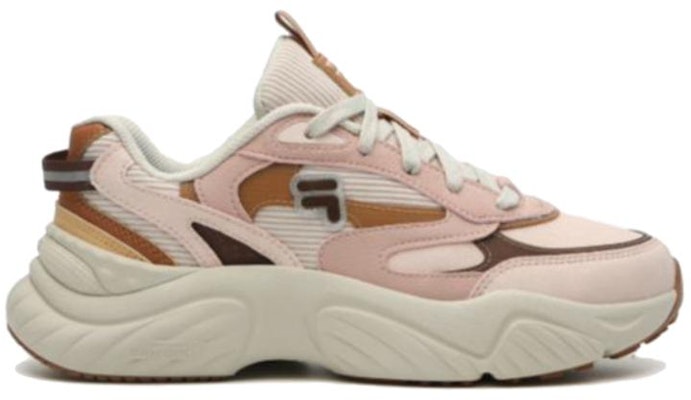(Women) FILA FUSION Conch Sneakers 'Pink Tan' T12W341609FSC Order (Women) FILA FUSION Conch Sneakers 'Pink Tan' T12W341609FSC