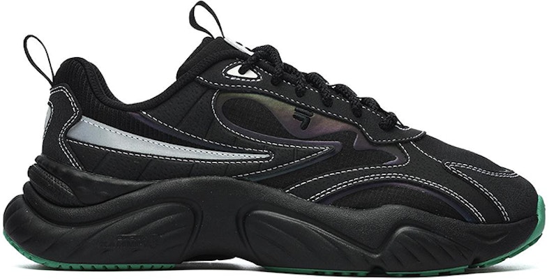 (W) FILA FUSION コンク スニーカー (ブラック) T12W241113FBC Order (W) FILA FUSION コンク スニーカー (ブラック) T12W241113FBC