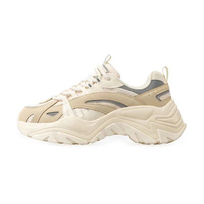 (W) FILA Fusion 'Fishbone Cream'