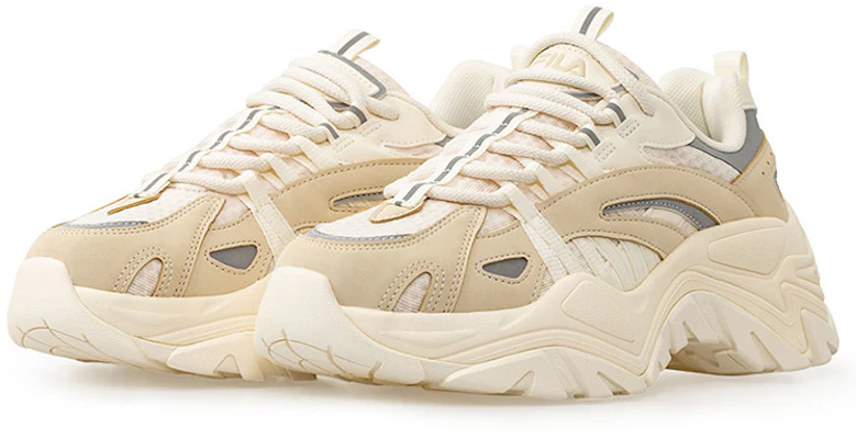 (Women) FILA Fusion 'Fishbone Cream' T12W034105FGA Shop (Women) FILA Fusion 'Fishbone Cream' T12W034105FGA