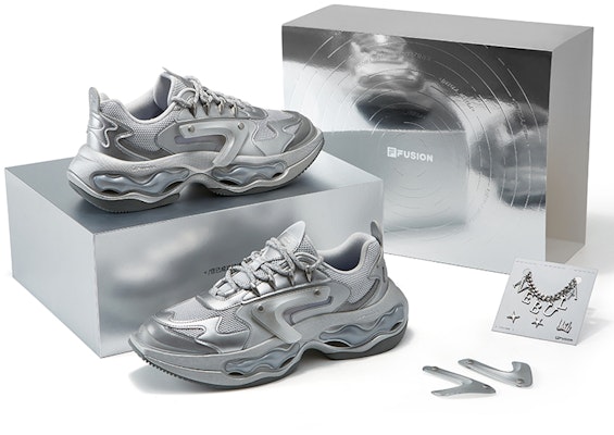 (W) 휠라 퓨전 '갤럭시 기프트 실버 그레이' T12W331109FDS Buy (W) 휠라 퓨전 '갤럭시 기프트 실버 그레이' T12W331109FDS