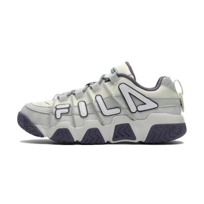 (W) FILA FUSION 'Grey Low-Top Basketball'