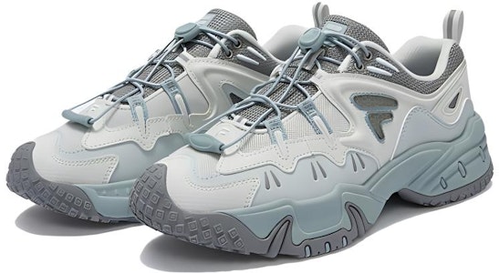 (W) 斐乐FUSION灰色低帮休闲鞋 T12W431601F-VA Shop (W) 斐乐FUSION灰色低帮休闲鞋 T12W431601F-VA