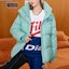 Purchase (W) FILA Fusion 芥末綠高領羽絨外套帶Logo印花. T11W242914FTQ
