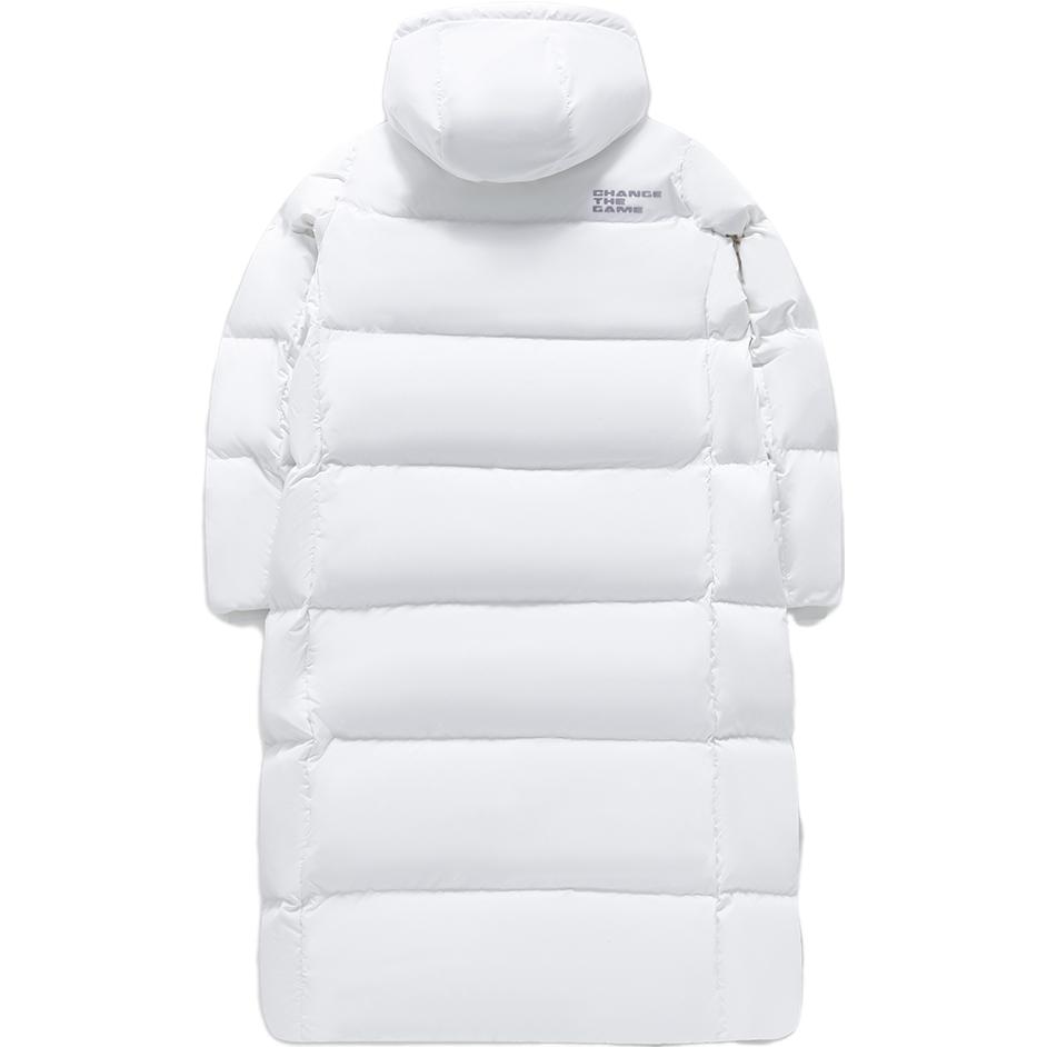 (Women) FILA Fusion  Long Down Jacket Winter 2023 Fashionable Warm White Coat. T11W341910F-WT 圖 3