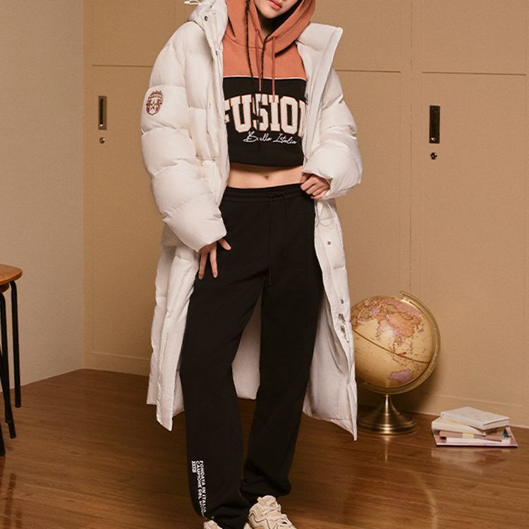 Purchase (W) FILA Fusion Jaket Panjang Berhud Putih - Trend Fesyen Terkini. T11W345907FWT