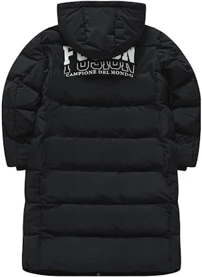 (W) FILA Fusion 連帽長版羽絨外套 純黑色 - 時尚保暖搭配。 T11W345907ABK Lookbook (W) FILA Fusion 連帽長版羽絨外套 純黑色 - 時尚保暖搭配。 T11W345907ABK