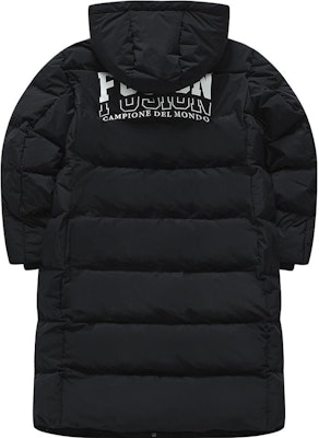 (Women) FILA Fusion Long Hooded Down Jacket Stylish Black Fashion Outerwear. T11W345907FBK Lookbook (Women) FILA Fusion Long Hooded Down Jacket Stylish Black Fashion Outerwear. T11W345907FBK