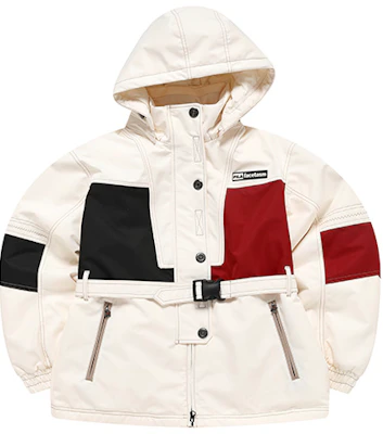 (W) FILA FUSION 白色麦芽连帽中长款羽绒服 T11W247906F-IV Order (W) FILA FUSION 白色麦芽连帽中长款羽绒服 T11W247906F-IV