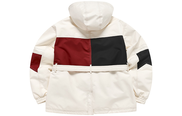 Lookbook (W) FILA FUSION 白色麦芽连帽中长款羽绒服 T11W247906F-IV