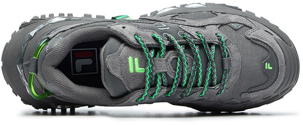 (Women) FILA FUSION Bianco Sneakers 'Grey Green' T12W219102FFC Lookbook (Women) FILA FUSION Bianco Sneakers 'Grey Green' T12W219102FFC