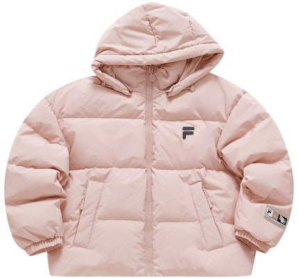 (W) FILA FUSION QR標誌防風保暖連帽羽絨外套 紅粉色 T11W346902FPK Order (W) FILA FUSION QR標誌防風保暖連帽羽絨外套 紅粉色 T11W346902FPK