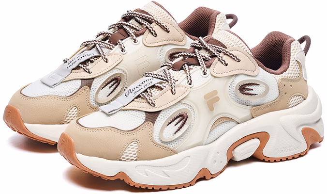 (W) FILA Fusion 'Mapache Blanco Sésamo' T12W231121FWS Order (W) FILA Fusion 'Mapache Blanco Sésamo' T12W231121FWS