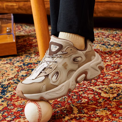 (W) FILA Fusion 'Mapache Blanco Sésamo' T12W231121FWS Sizing (W) FILA Fusion 'Mapache Blanco Sésamo' T12W231121FWS