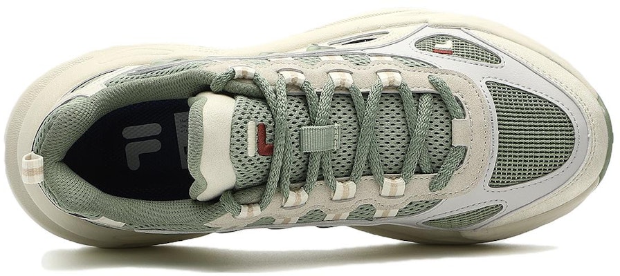(W) FILA FUSION スカイ トレイル DX ベージュグリーン T12W331601FMA Lookbook (W) FILA FUSION スカイ トレイル DX ベージュグリーン T12W331601FMA