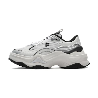 (W) FILA FUSION Bianco II Sneakers 'White Silver Black'