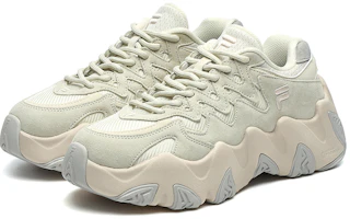 Order Fila Fusion 斐乐潮牌 減震防滑耐磨 時尚老爹鞋 女款 白芦笋