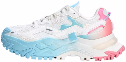 (Women) FILA FUSION Bianco TECNO-PIUMAX Sneakers 'White Blue Pink' T12W321301FGG (Women) FILA FUSION Bianco TECNO-PIUMAX Sneakers 'White Blue Pink' T12W321301FGG