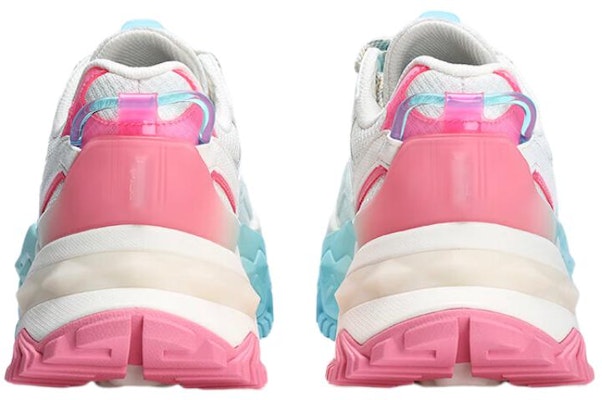 (W) FILA FUSION Bianco TECNO-PIUMAX Sneakers 'Putih Biru Pink' T12W321301FGG Lookbook (W) FILA FUSION Bianco TECNO-PIUMAX Sneakers 'Putih Biru Pink' T12W321301FGG