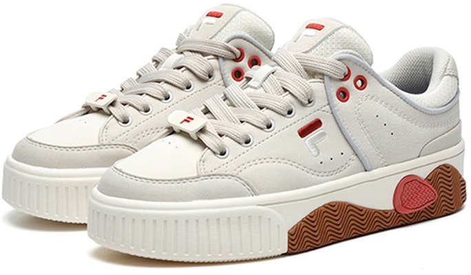 (W) FILA Fusion 'Putih Merah' T12W218201FGR Order (W) FILA Fusion 'Putih Merah' T12W218201FGR