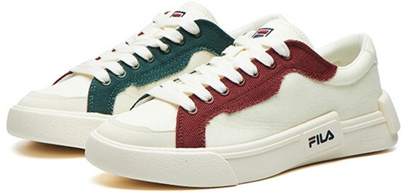 (W) FILA Fusion 白赤緑 (ホワイトレッドグリーン) T12W125107FGF Lookbook (W) FILA Fusion 白赤緑 (ホワイトレッドグリーン) T12W125107FGF