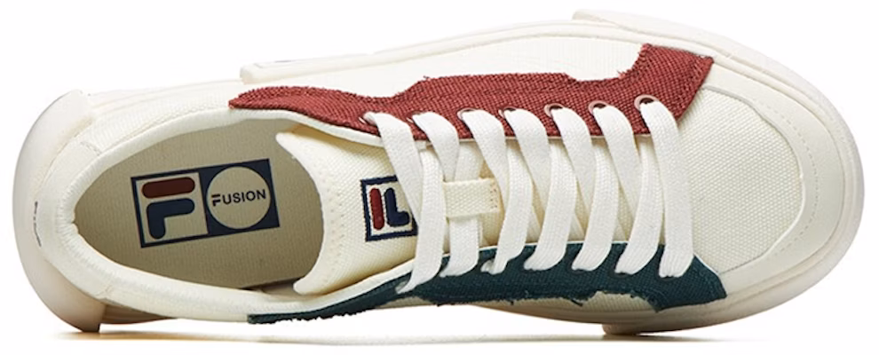(W) FILA Fusion 白赤緑 (ホワイトレッドグリーン) T12W125107FGF Shop (W) FILA Fusion 白赤緑 (ホワイトレッドグリーン) T12W125107FGF