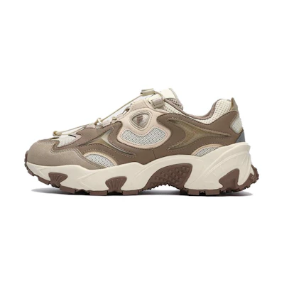 (W) FILA FUSION Sport Sneakers 'Brown White'