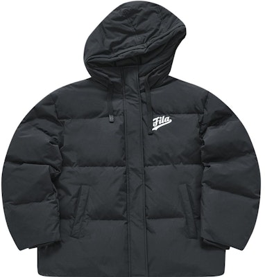 (W) FILA FUSION 2023冬季黑色連帽羽絨外套-保暖時尚。 T11W342911FBK Order (W) FILA FUSION 2023冬季黑色連帽羽絨外套-保暖時尚。 T11W342911FBK